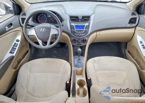 2014 Hyundai Accent Gls from USA, damaged, VIN KMHCT4AE2EU727383